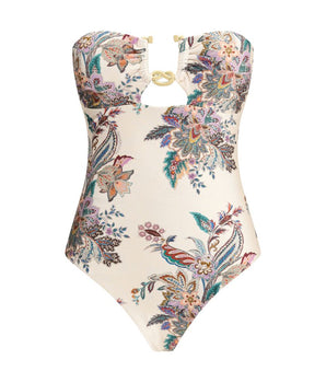 Zimmermann Multicolor Lycra One-Piece Swimsuit