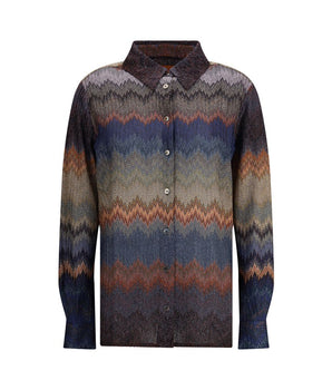 Missoni Multicolor Viscose Pattern Shirt