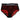 Dolce & Gabbana Black Red Nylon High Waist Girdle Underwear