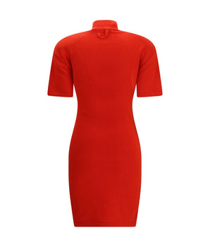 Jacquemus Red Merino Wool Casual Dress