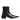 Dolce & Gabbana Black Leather Studded Men Short Boots Shoes