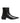 Dolce & Gabbana Black Leather Studded Men Short Boots Shoes