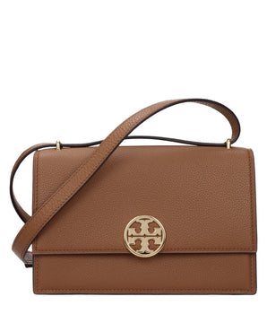 Tory Burch Brown Leather Crossbody Bag