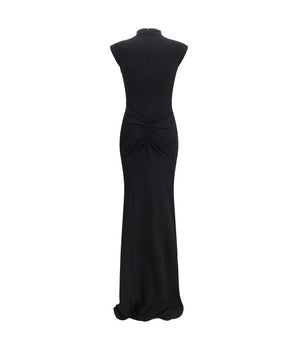 Jacquemus Black Viscose Cocktail Dress