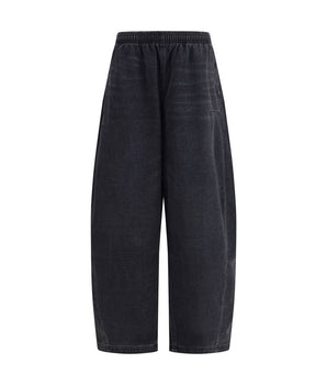 Alexander Wang Black Cotton Joggers (Workout Pants)
