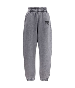 Alexander Wang Gray Cotton Joggers (Workout Pants)