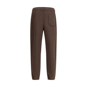 New Balance Elastic-waistband logo-patch track Pants