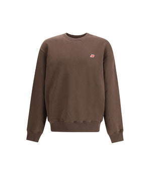New Balance Brown Cotton Sweatshirt