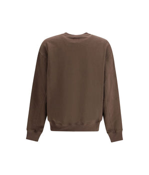 New Balance Brown Cotton Sweatshirt