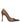 Amina Muaddi Brown Leather High Heel Pumps