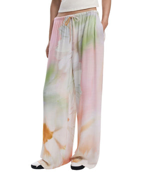 Desigual Multicolor Viscose Bottoms Sleepwear