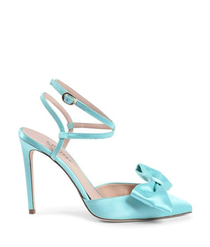 Dee Ocleppo Pink Satin Pumps