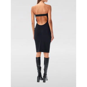 Coperni Black Cotton Dress
