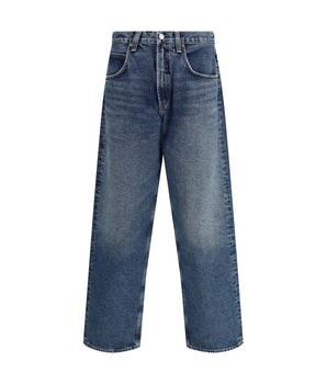 Agolde Blue Cotton Jeans Denim