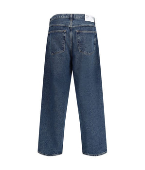 Agolde Blue Cotton Jeans Denim
