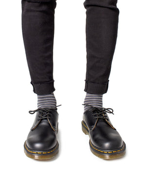 Dr. Martens Black Leather Oxfords And Derbies