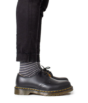 Dr. Martens Black Leather Oxfords And Derbies