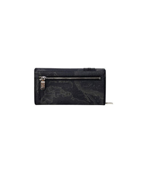 Alviero Martini Prima Classe Black Leather Wallet
