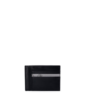 Alviero Martini Prima Classe Gray Leather Cardholder