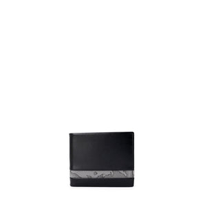 Alviero Martini Prima Classe Gray Leather Wallet