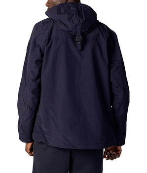 Napapijri Blue Polyester Shell Jacket