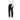 Armani Exchange Black Cotton Pant