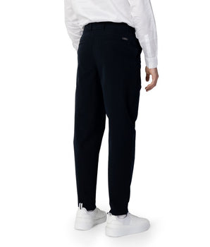 Armani Exchange Blue Cotton Casual Pants