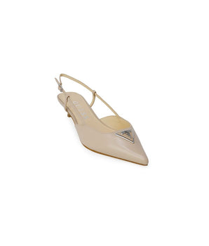 Guess Beige Polyester High Heel Pumps