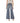 ICHI Gray Cotton Bootcut Jeans
