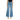 ICHI Light Blue Cotton Bootcut Jean