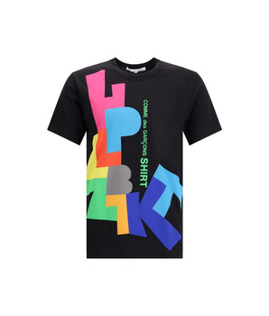 Comme Des Garçons Black Cotton T-Shirt