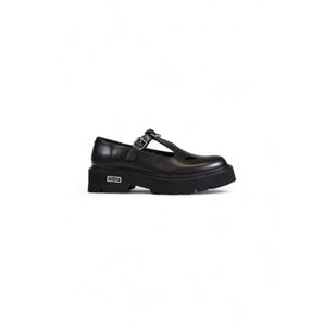 Cult Black Leather Platform