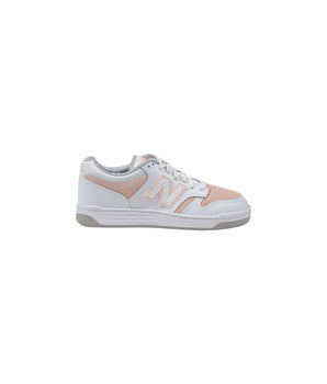 New Balance Pink Leather Sneakers