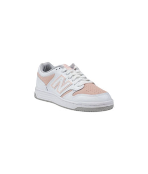 New Balance Pink Leather Sneakers