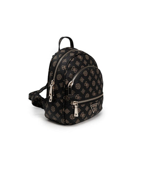 Guess Brown Polyethylene Backpack
