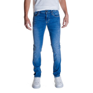 Antony Morato Blue Cotton Slim Fit Jean