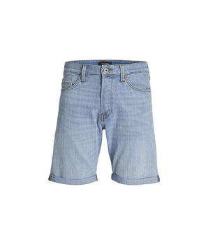 Jack Jones Light Blue Cotton Bermuda Shorts