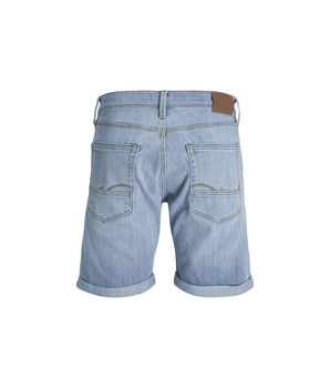 Jack Jones Light Blue Cotton Bermuda Shorts