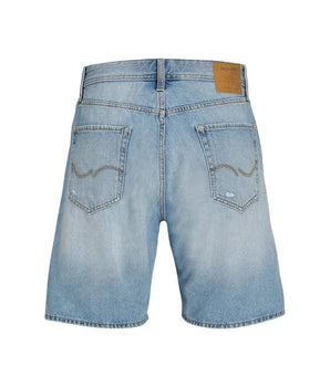 Jack Jones Light Blue Cotton Bermuda Shorts