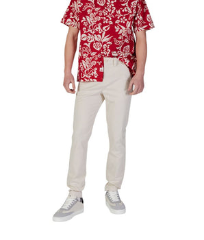 Tommy Hilfiger Jeans Beige Cotton Skinny Pants