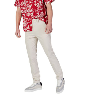 Tommy Hilfiger Jeans Beige Cotton Skinny Pants