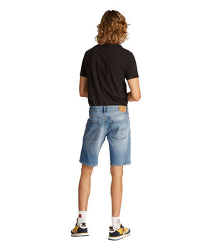 Tommy Hilfiger Jeans Light Blue Recycled Cotton Bermuda Shorts