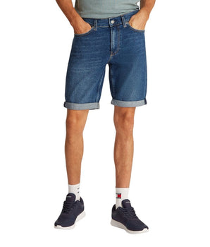 Calvin Klein Jeans Blue Cotton Bermuda Shorts
