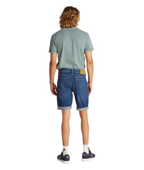 Calvin Klein Jeans Blue Cotton Bermuda Shorts