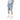 Calvin Klein Jeans Blue Cotton Bermuda