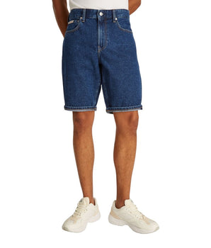 Calvin Klein Jeans Blue Cotton Bermuda Shorts