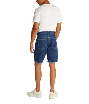 Calvin Klein Jeans Blue Cotton Bermuda Shorts
