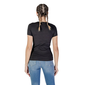 Guess Black Cotton T-Shirt