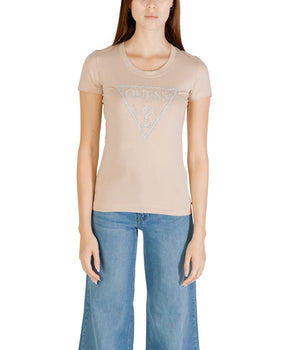 Guess Beige Cotton T-Shirt