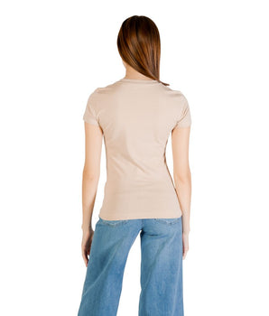 Guess Beige Cotton T-Shirt
